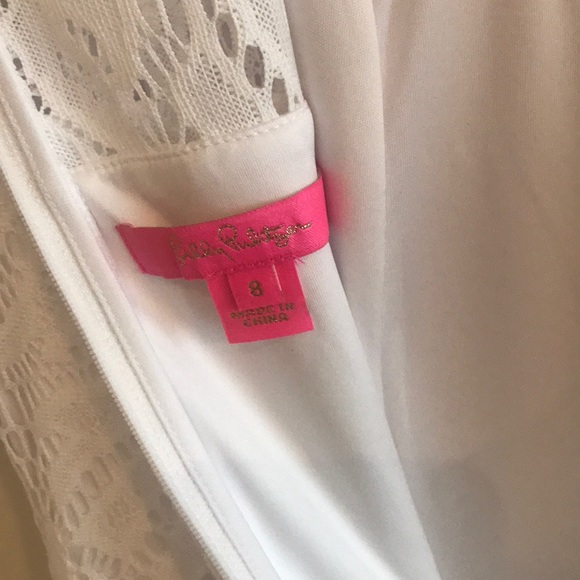 Lilly Pulitzer Nolea Lace Midi Dress - Picture 8 of 8